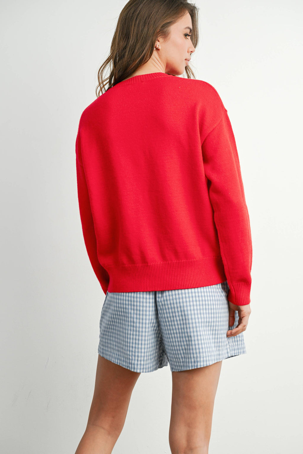 Tie-Front High-Waisted Shorts - BMP7853