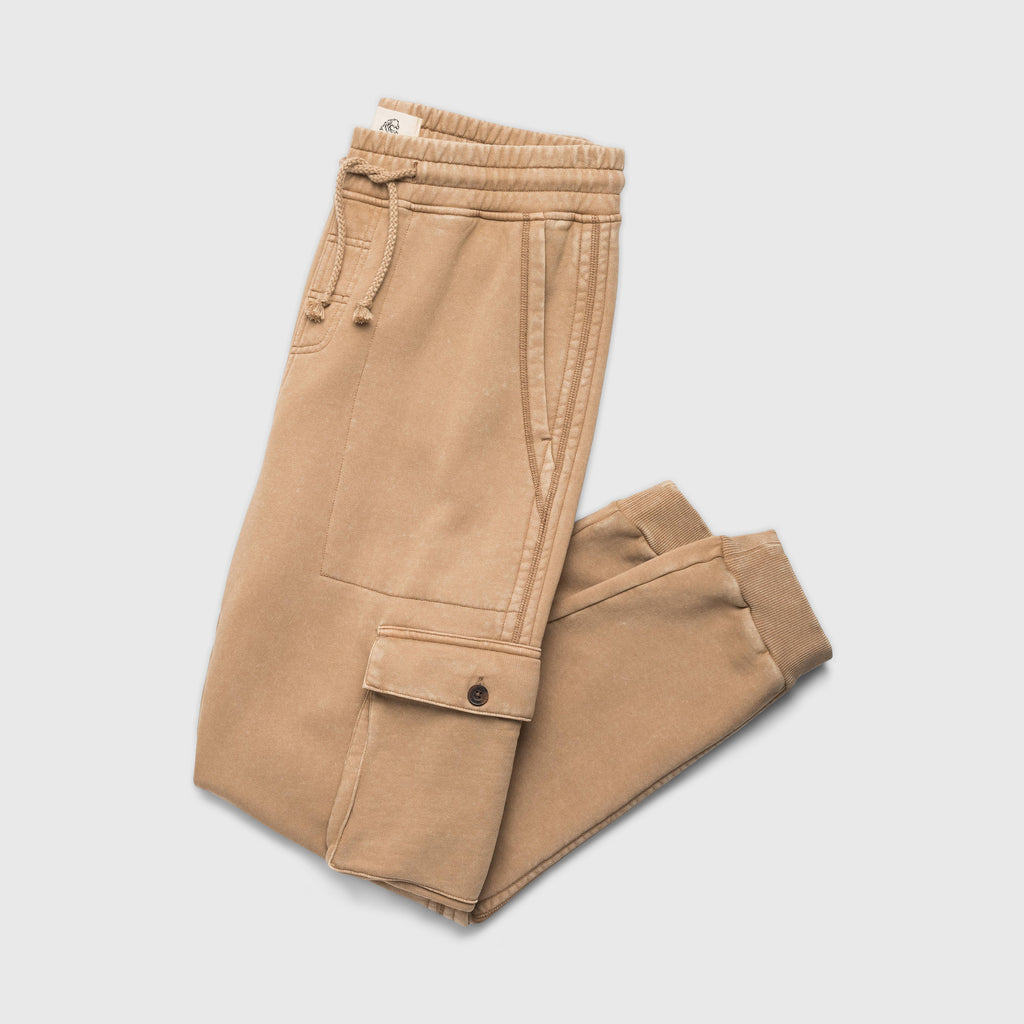 Keith "new" heavy wash cargo pocket jogger