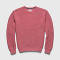 Eddie Salty Stitch Cotton Sweater - Mineral Red