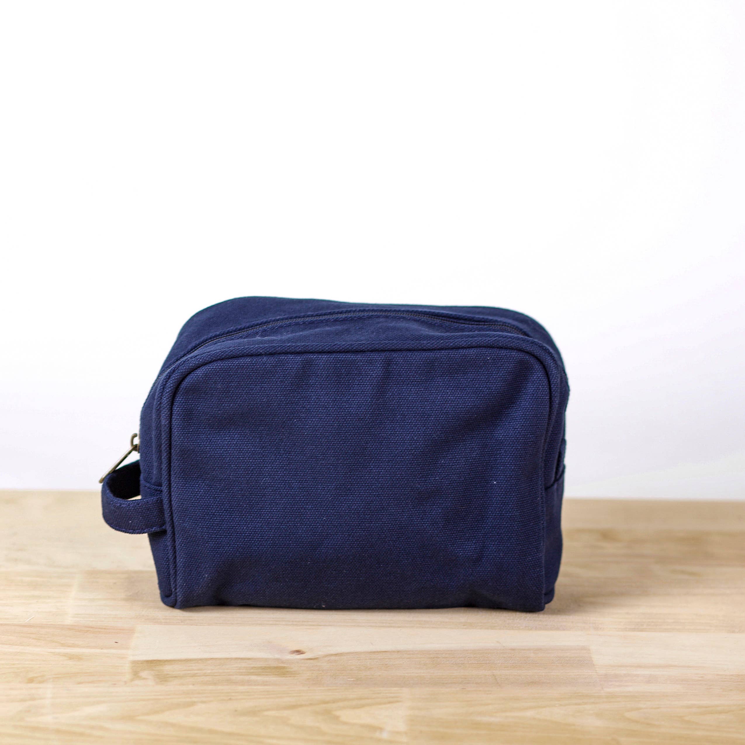 Accessories Travel Make Up Canvas Lined Pouch Customizable