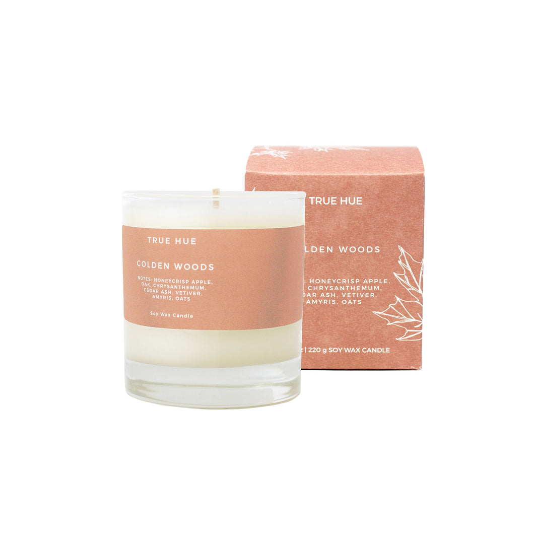 Golden Woods Soy Wax Candle
