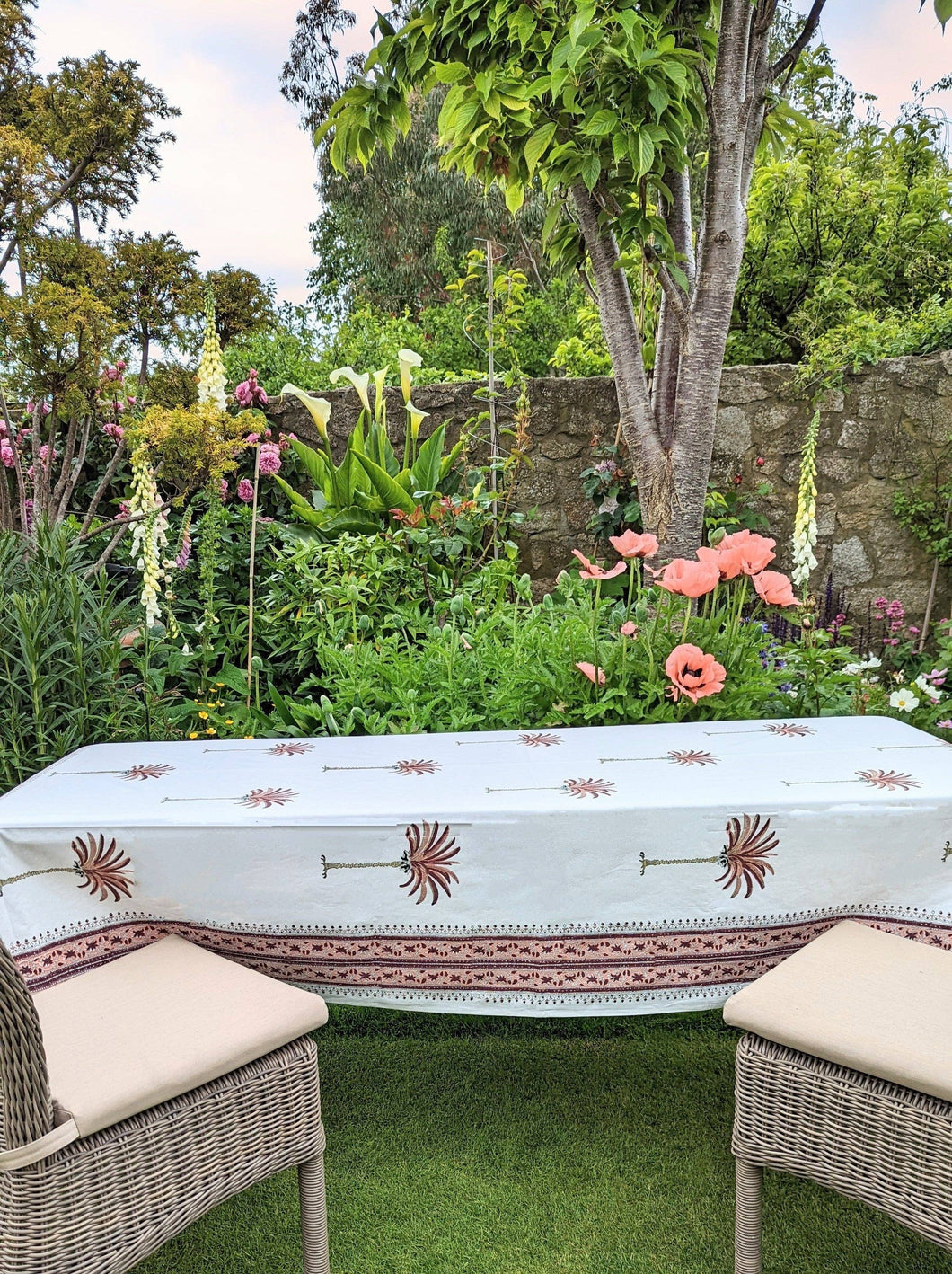 Palm Tree Pink XL Tablecloth