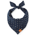 Indigo Crosses Dog Bandana - M
