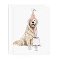 Golden Party Greeting Card