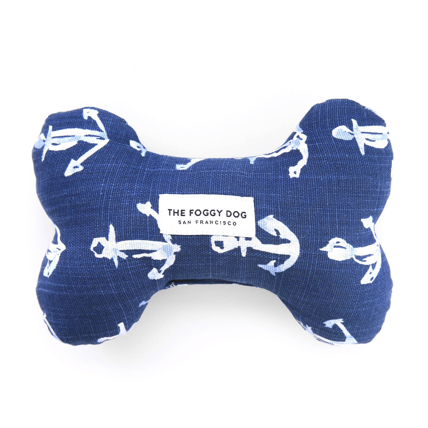 Down By The Sea Dog Bone Squeaky Toy