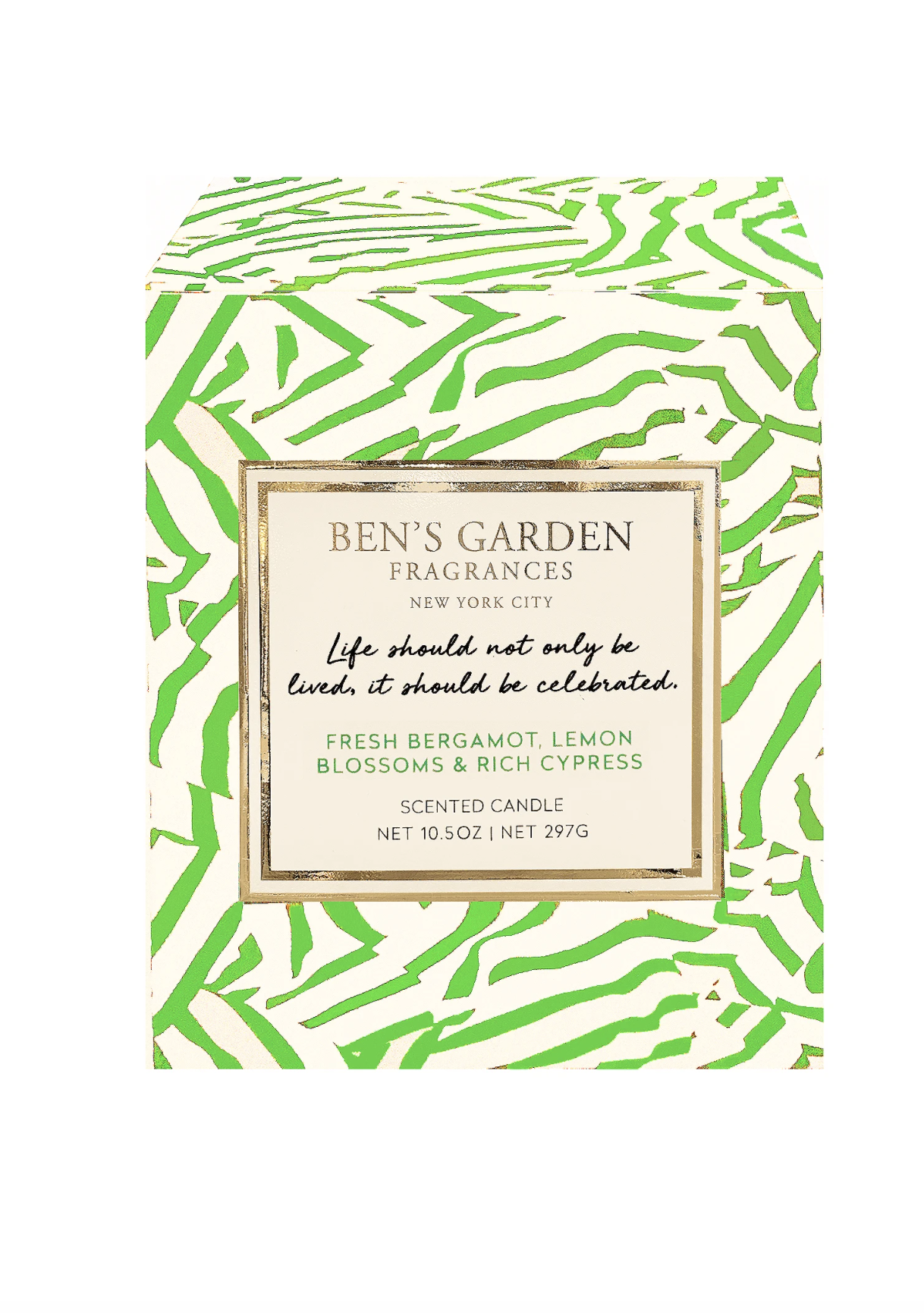 Life Should Not Only Be Lived, Scented 10.5 oz. Candle