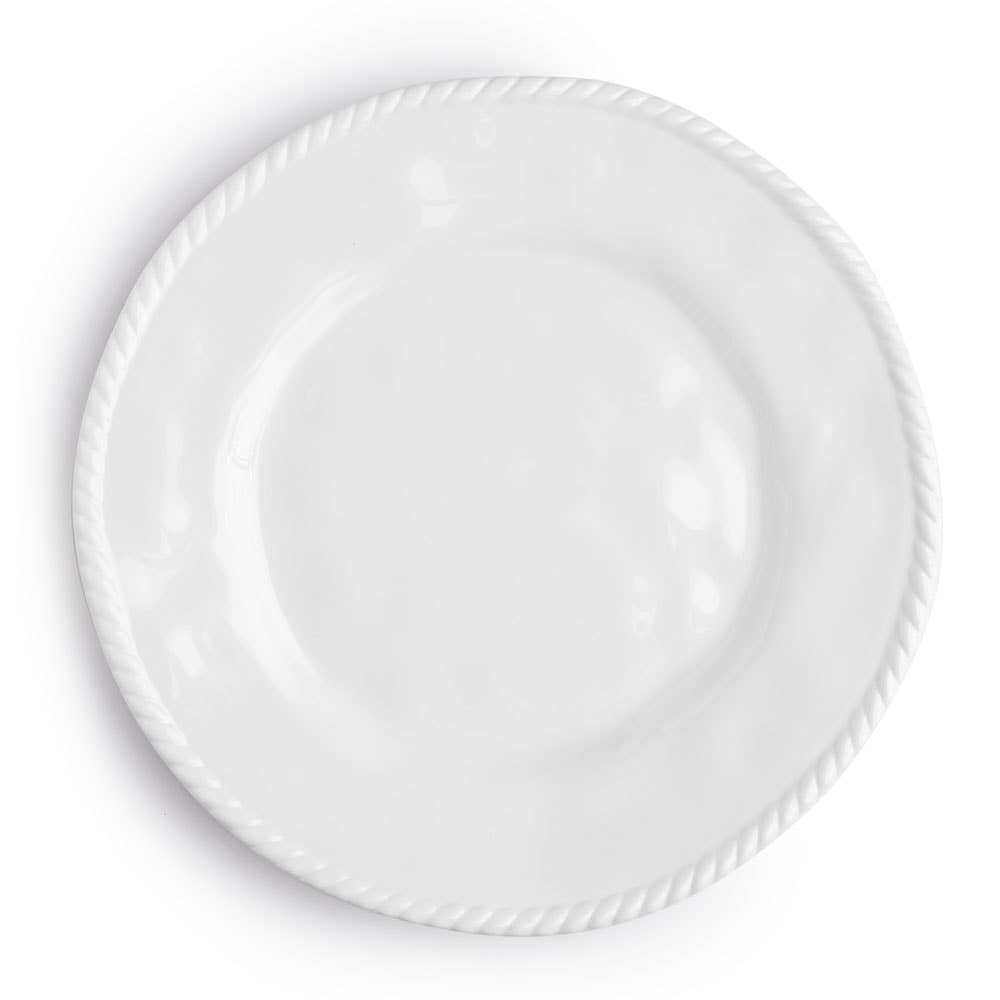 Nautical White 11" Dinner Plate
