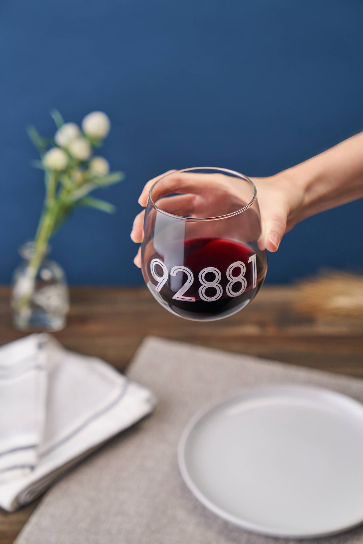 06355 Stemless Wine Glass